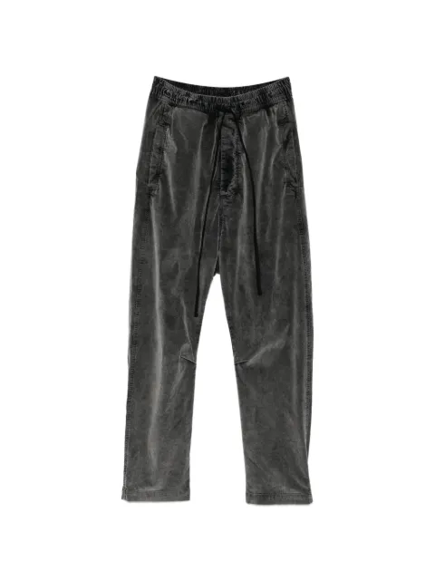 Thom Krom faded-effect drawstring trousers
