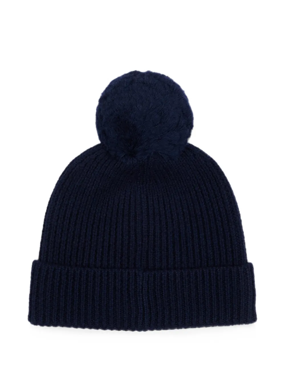 K Way Kids ribbed-knit beanie hat Blauw