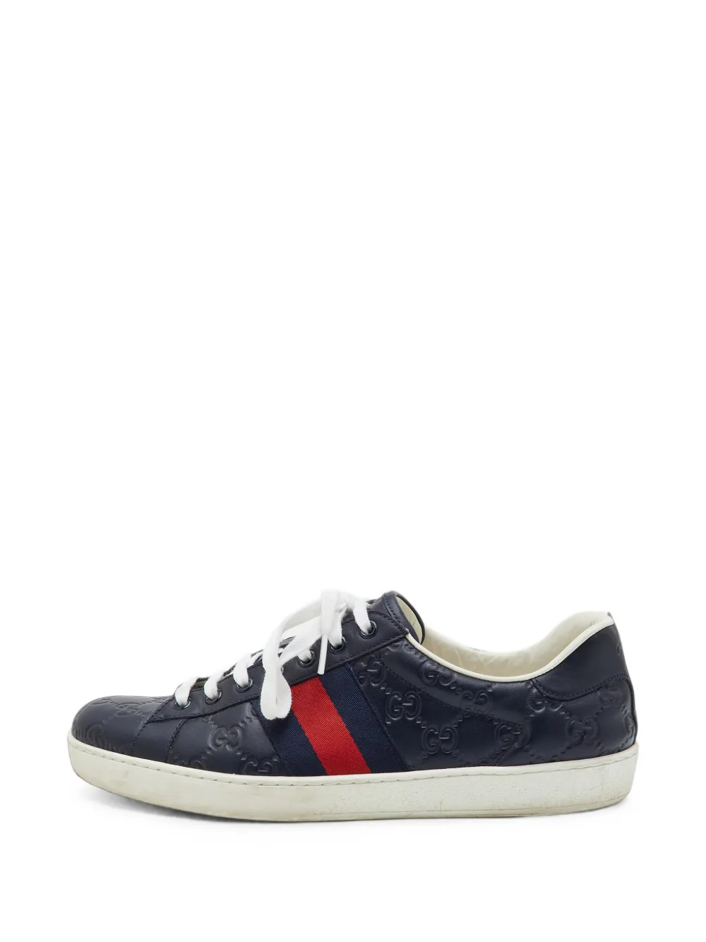 Gucci Pre-Owned Sneakers Ace Guccissima - Blu