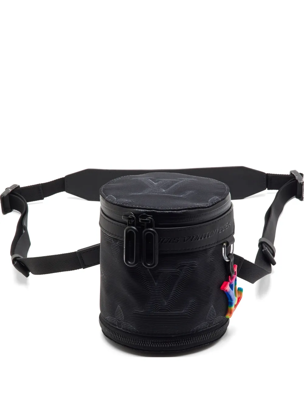 Louis Vuitton Pre-Owned sac banane 2054 Expandable Polochon - Noir Louis Vuitton Pre-Owned sac banane 2054 Expandable Polochon - Noir
