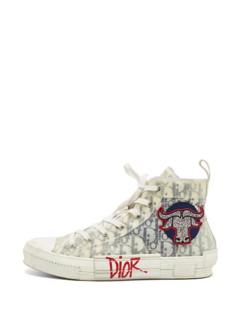Christian Dior Pre-Owned x Shawn Stüssy B23 High-Top-Sneakers