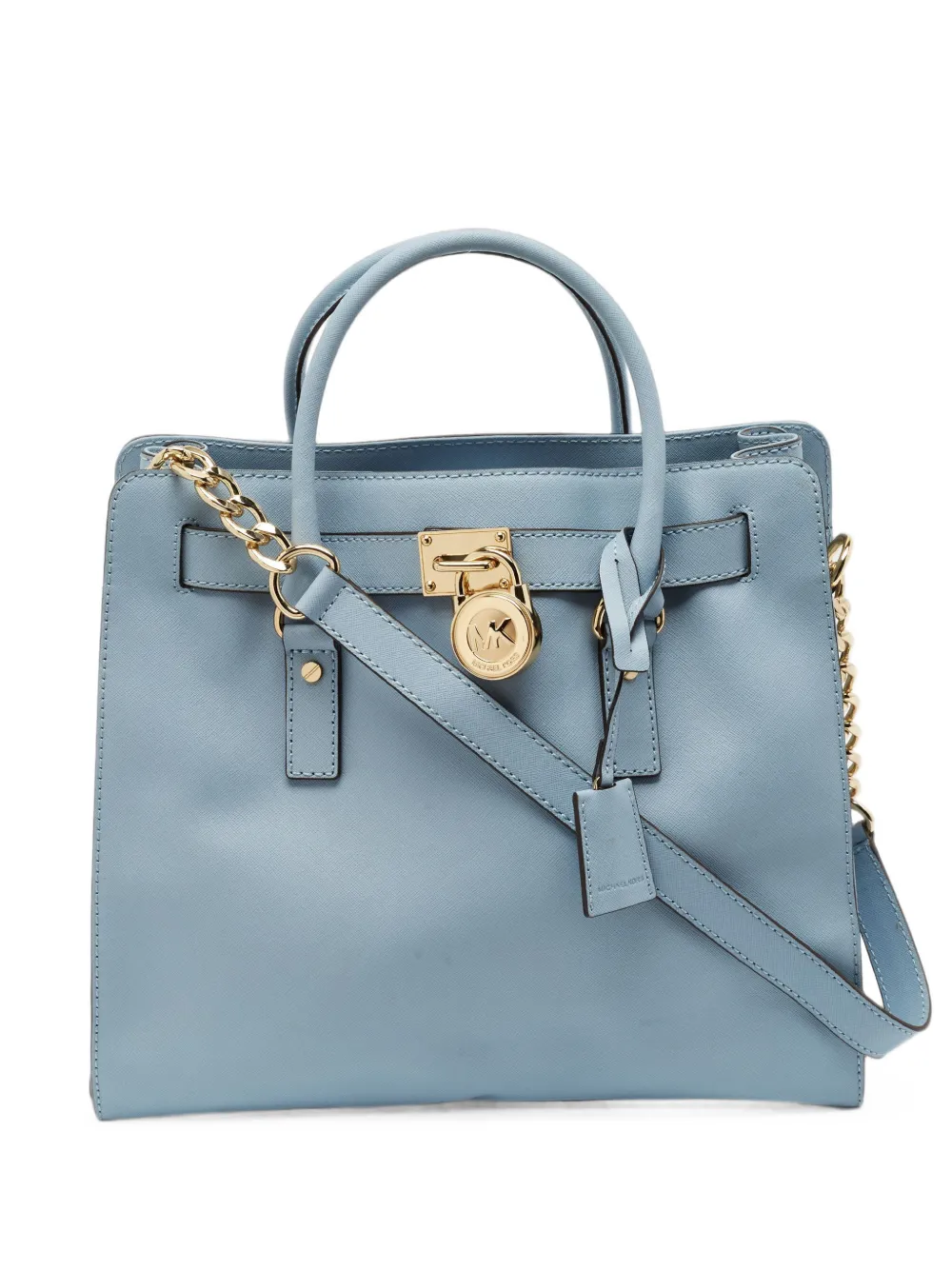 Michael Kors Vintage Hamilton North South tote bag - Blue