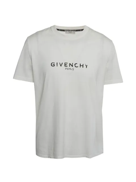 Givenchy Pre-Owned logo-print crew-neck T-shirt