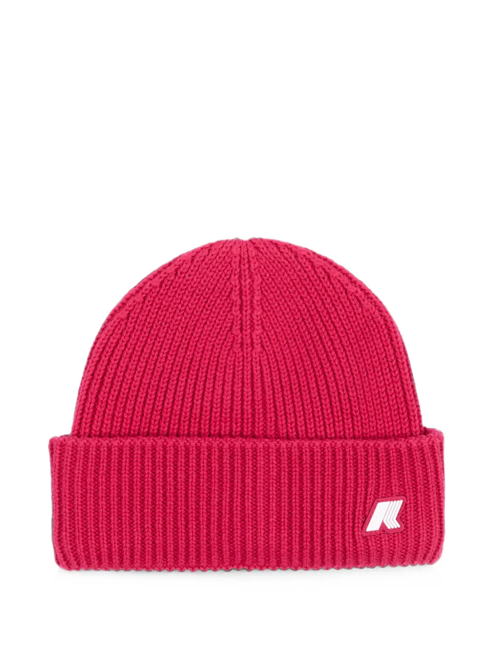 K Way Kids bonnet E. Brice en maille côtelée - Rose K Way Kids bonnet E. Brice en maille côtelée - Rose