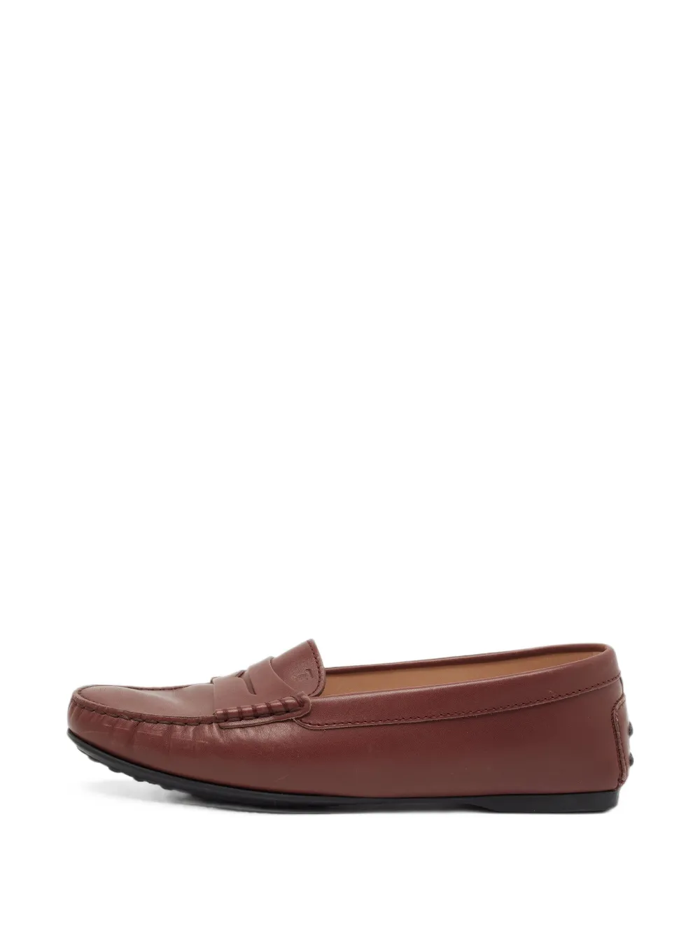 Tod's Vintage Gommino leather loafers - Rot