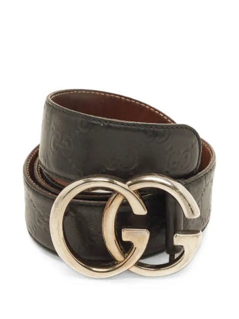 Gucci Pre-Owned GG Marmont Guccissima belt
