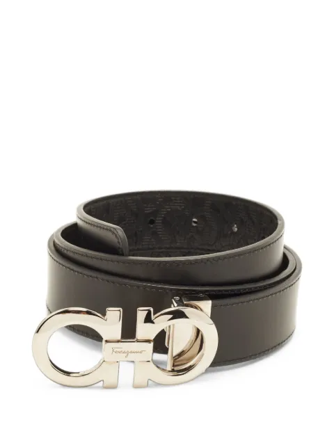 Ferragamo Pre-Owned Gancini reversible belt