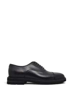Acne Studios レースアップ レザーシューズ | ブラック | FARFETCH JP
