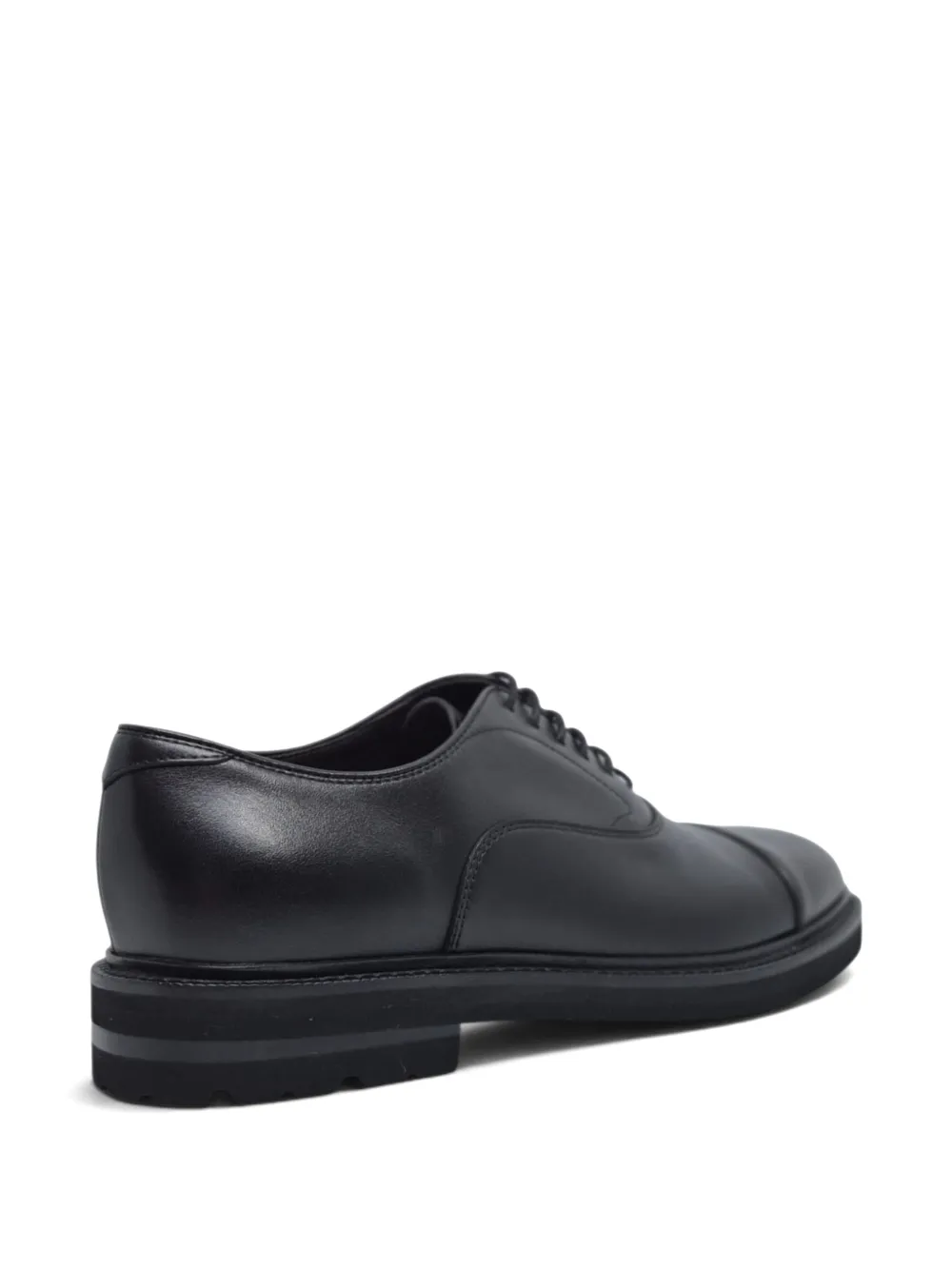 Henderson Baracco lace-up leather oxford shoes Zwart