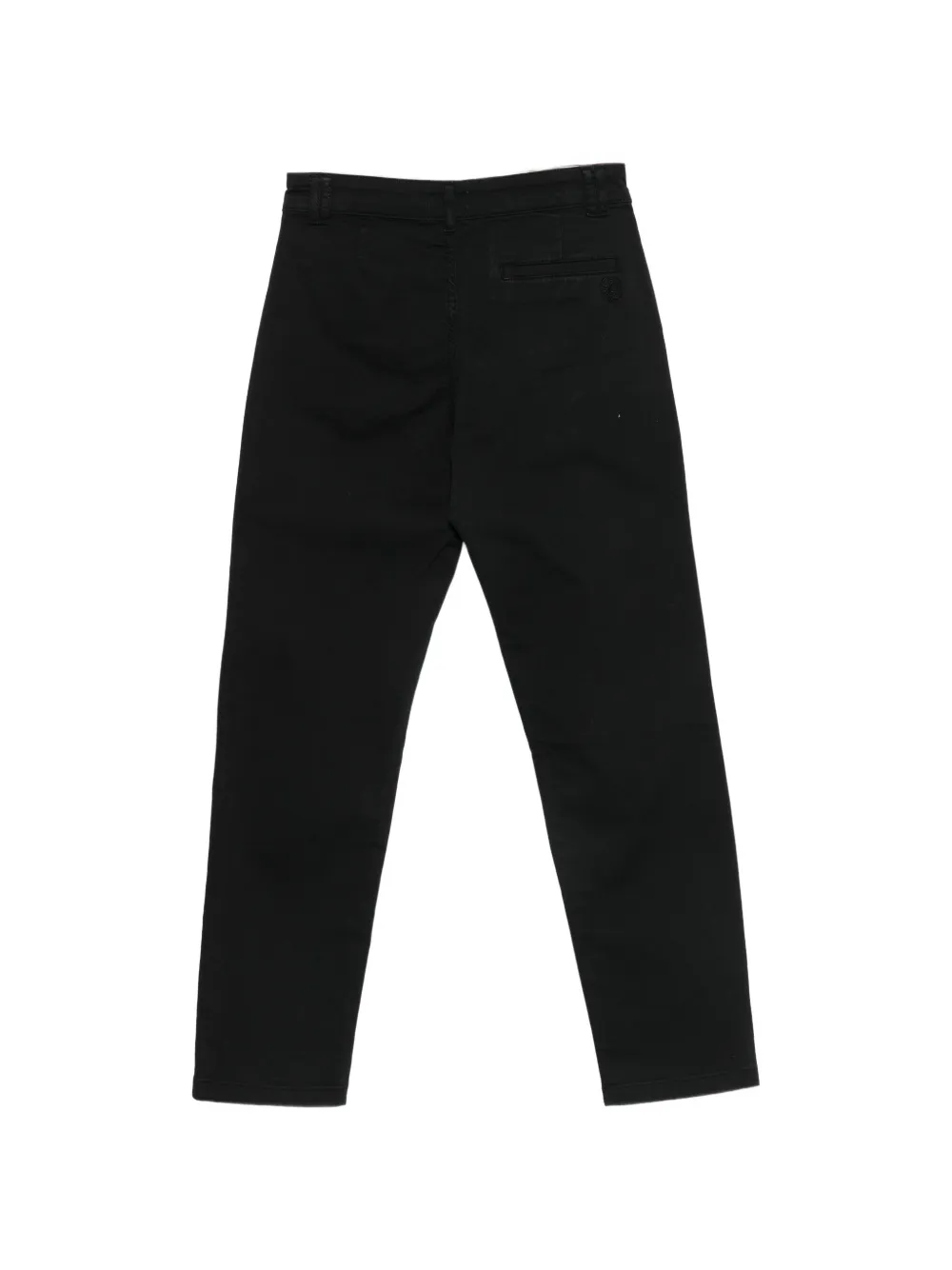 LIU JO Cropped broek met knoopsluiting Zwart