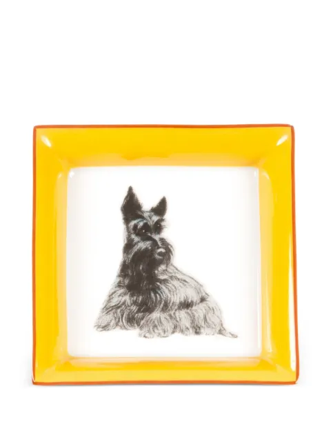 Hermès Pre-Owned 2000s Scottish Terrier porcelain organizer