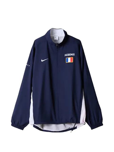 Nike xFrance x Jacquemus logo-print jacket