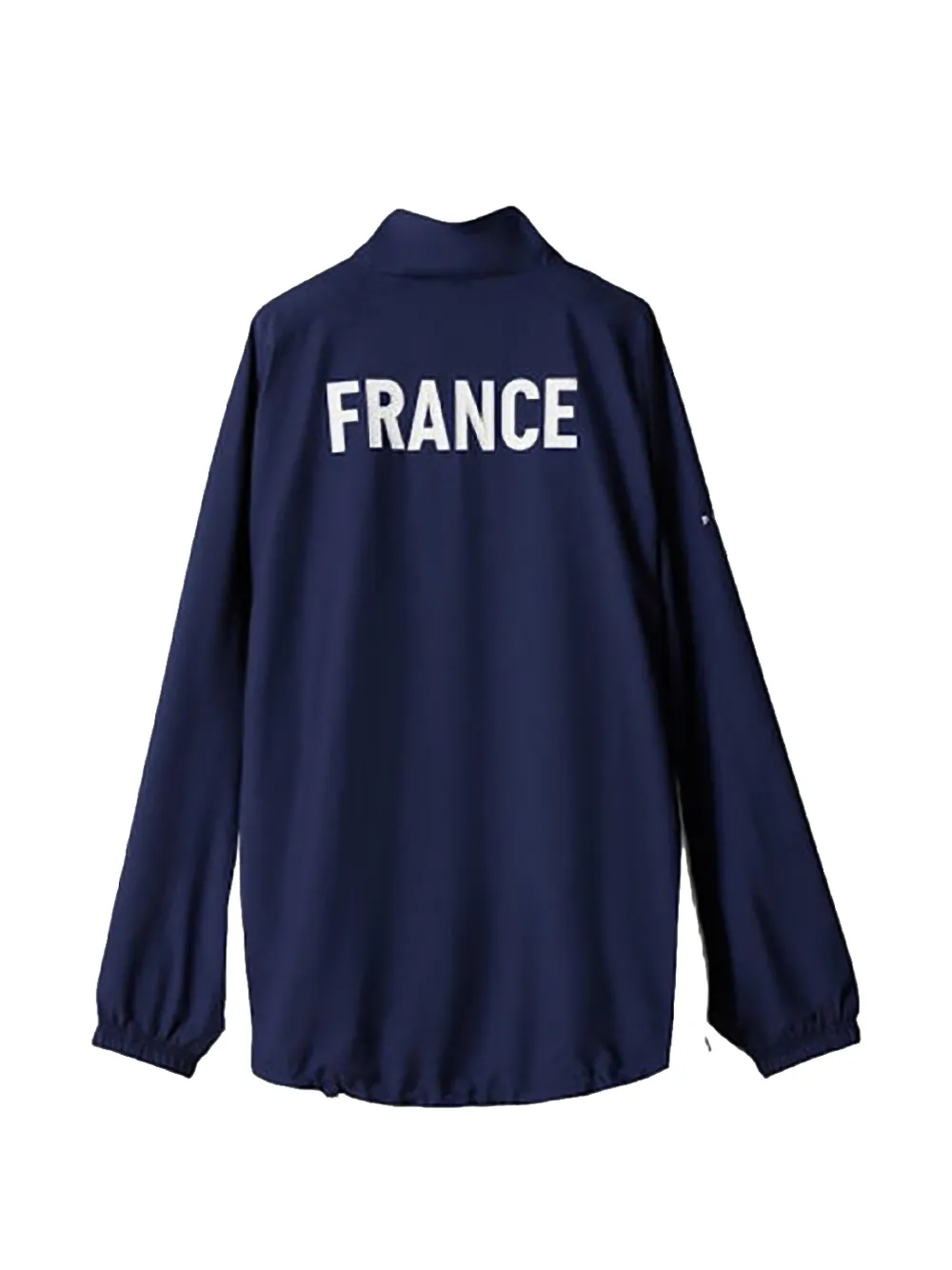 Nike xFrance x Jacquemus logo-print jacket Blauw