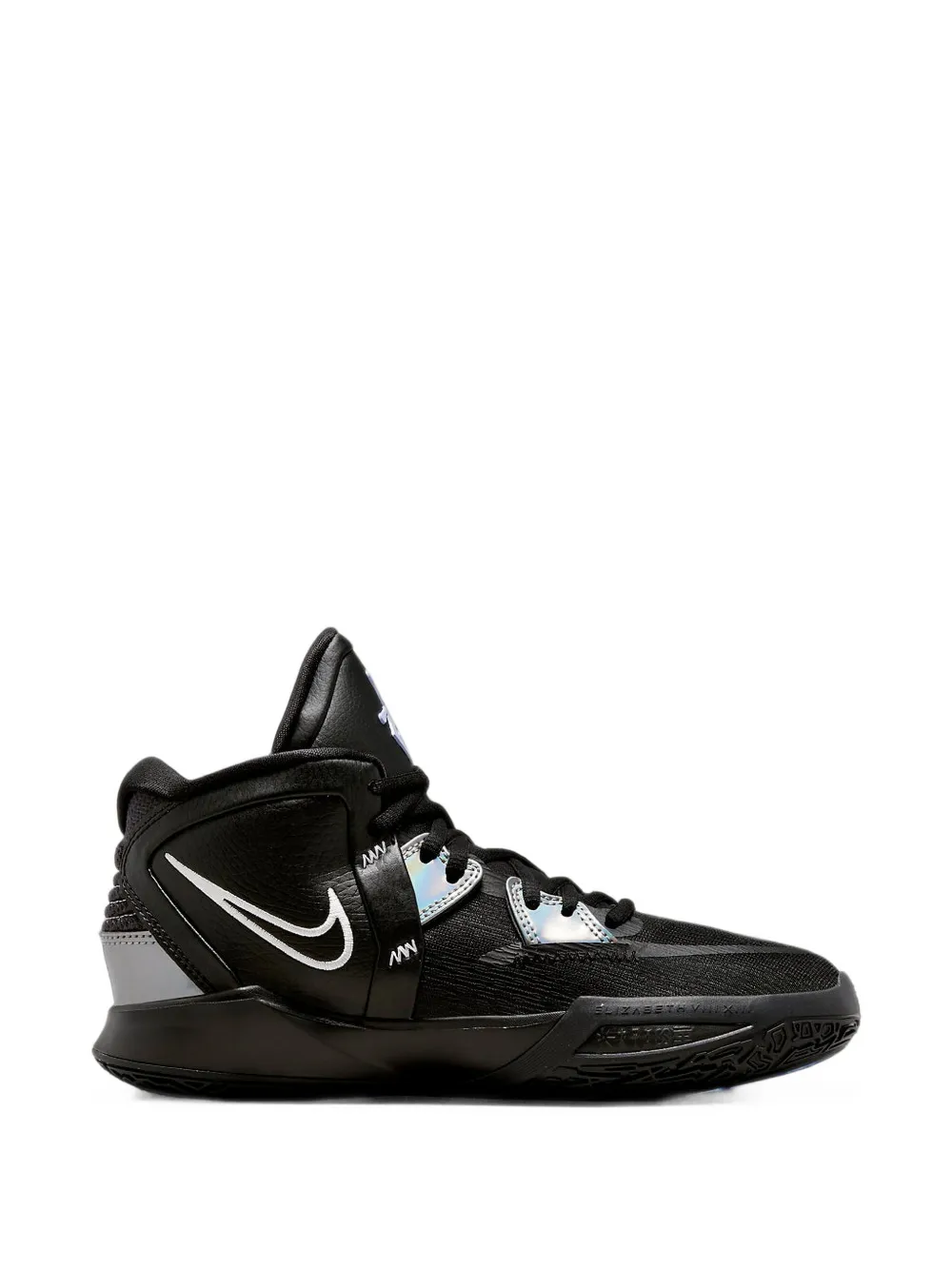 Nike Kids Kyrie Infinity "Black Metallic Silver" sneakers Zwart