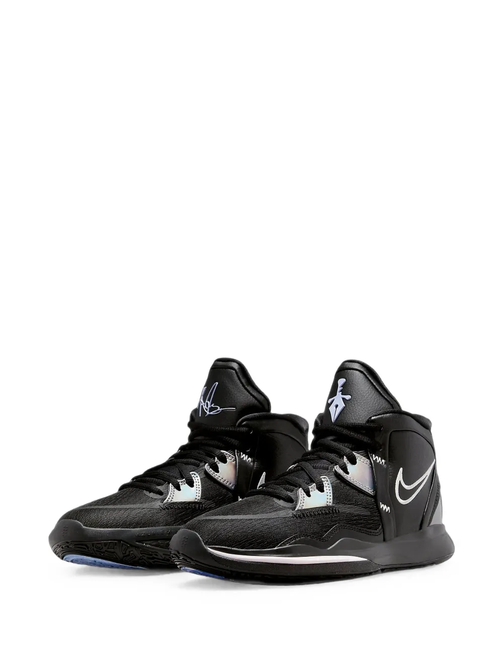 Nike Kids Kyrie Infinity "Black/Metallic Silver" sneakers - Nero
