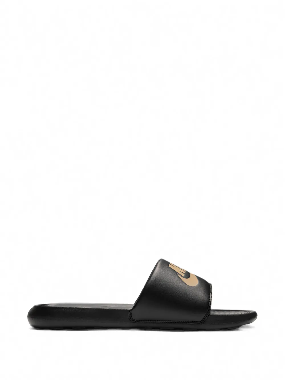 Nike Victori One logo-print slides - Nero
