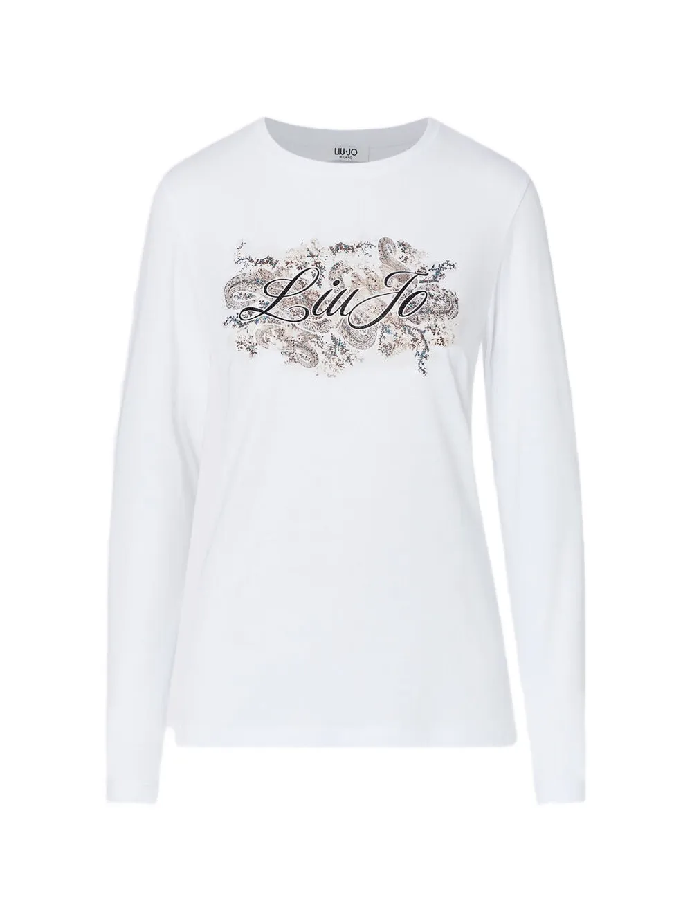 LIU JO skinny fit T-shirt with logo