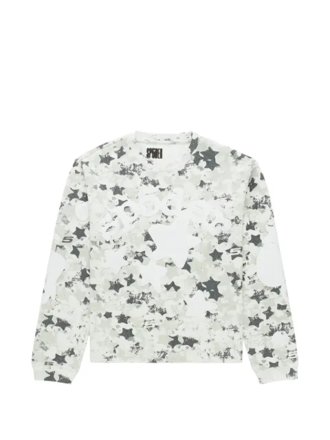 SP5DER jersey térmico Beluga con estrella estampada
