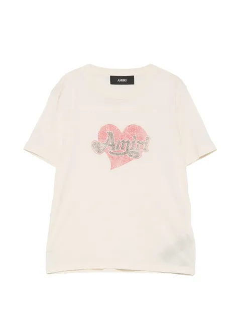 AMIRI heart logo-print T-shirt