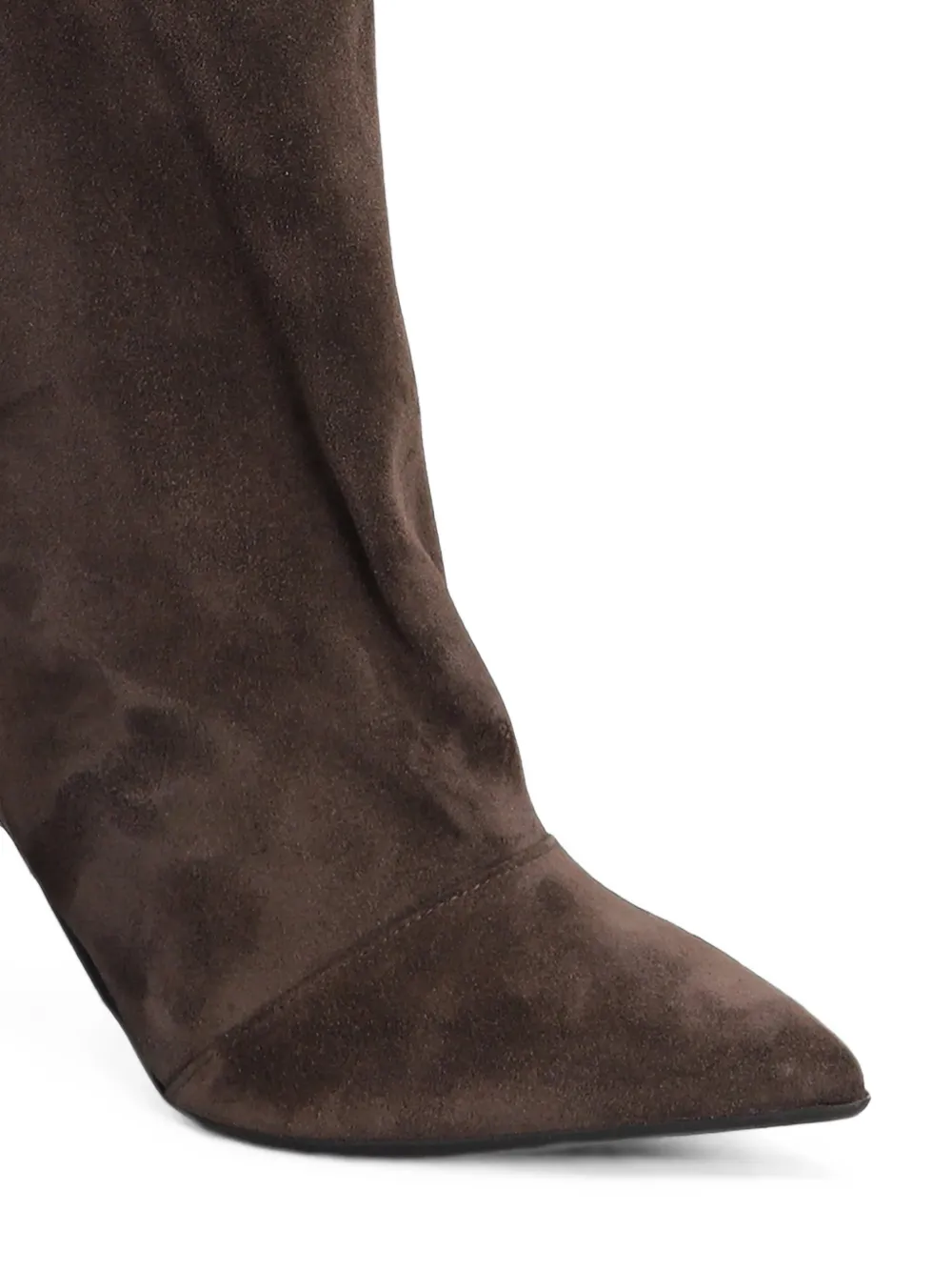 Fabio Rusconi Suede Pointed-toe Boots In Multi