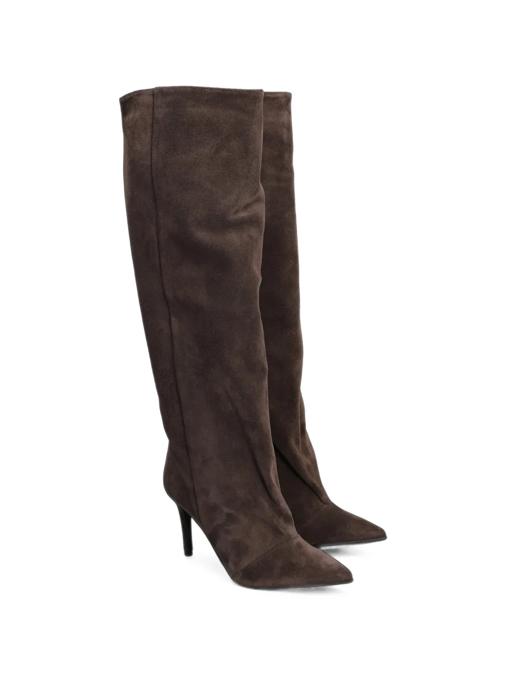 Fabio Rusconi Suede Pointed-toe Boots In Multi