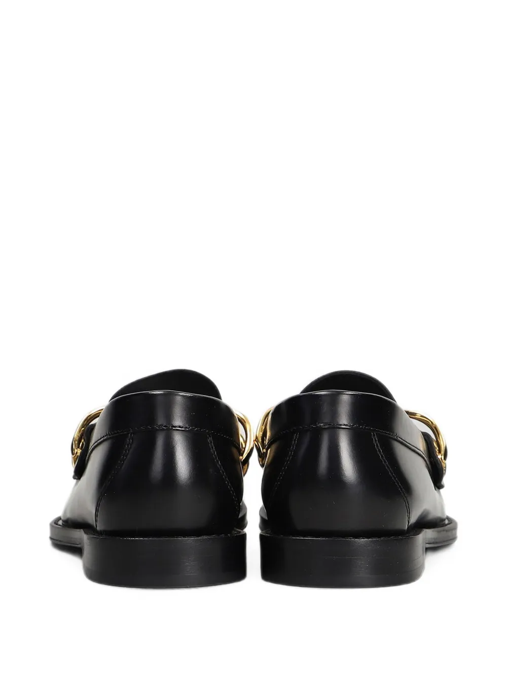 Alexander Mcqueen Wishbone Leather Loafers In Multi