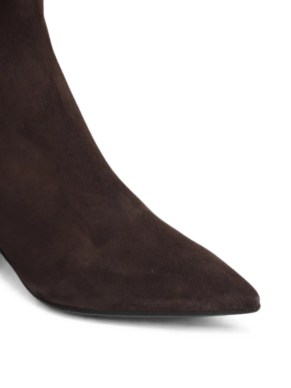 Fabio Rusconi calf suede pointed-toe ankle boots Bruin