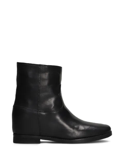 Julie Dee botines de piel estilo occidental
