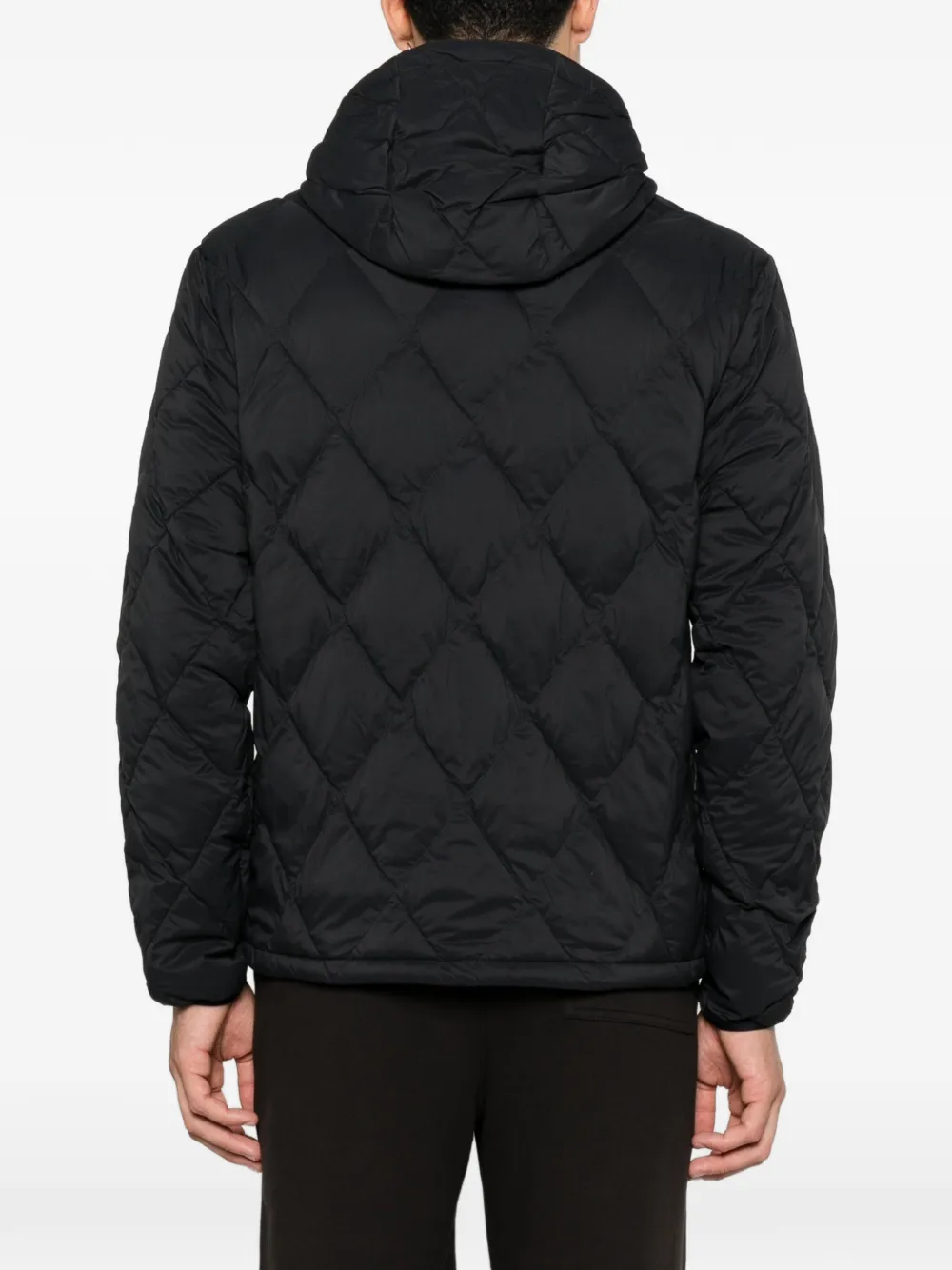 Burberry Gevoerd jack met capuchon Zwart