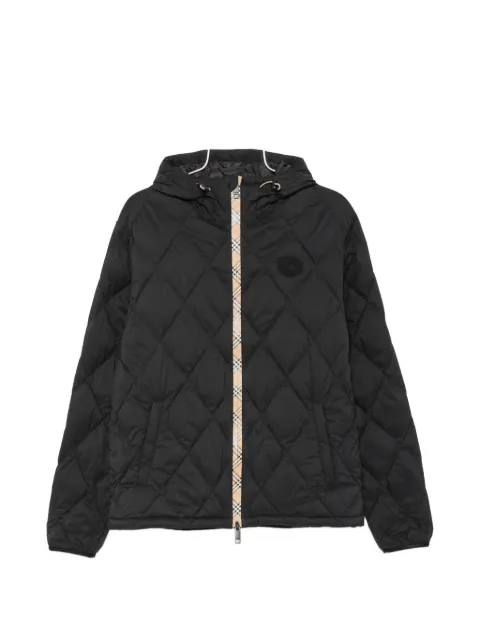 Burberry quilted hooded jacket