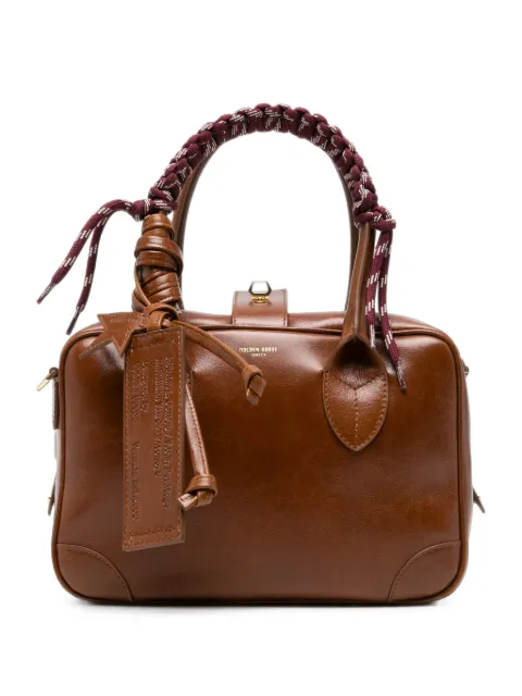 Golden Goose star-tag leather tote bag