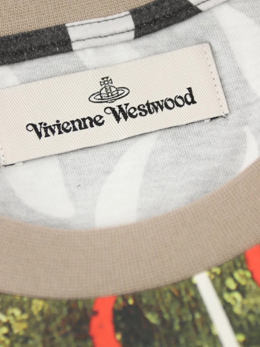 Vivienne Westwood Perù T-shirt met grafische print Groen