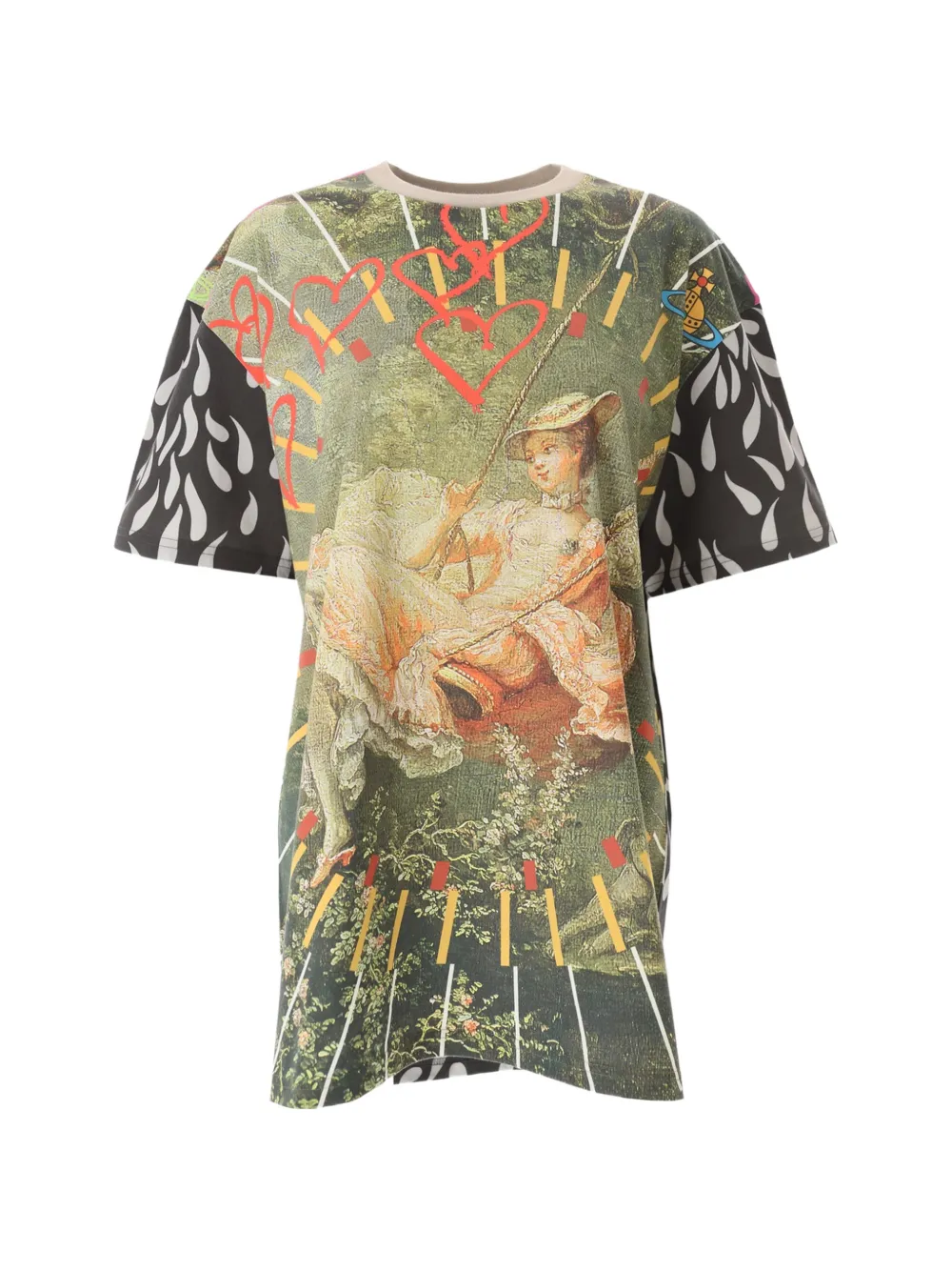 Vivienne Westwood Perù T-shirt met grafische print Groen