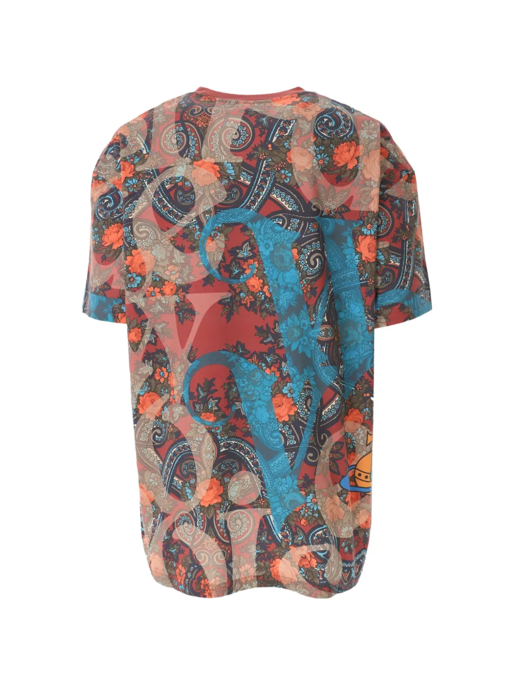 Vivienne Westwood Oversized T-shirt met bloemenprint Rood