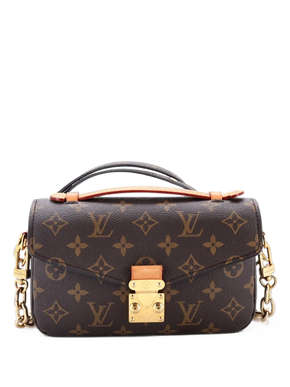 Louis Vuitton Pre-Owned Pochette Metis Monogram Canvas East West crossbody bag - Braun