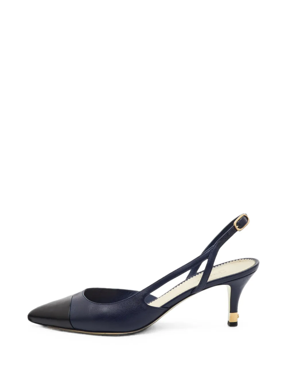 CHANEL Pre-Owned slingback heeled pumps - Blau