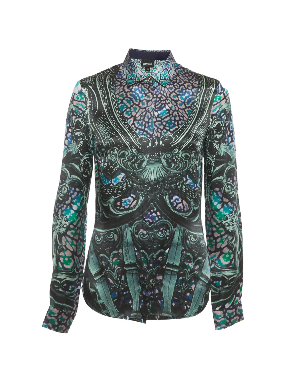 Just Cavalli Vintage chemise à motif cachemire - Noir Just Cavalli Vintage chemise à motif cachemire - Noir