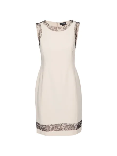 La Perla lace-trim shift mini dress