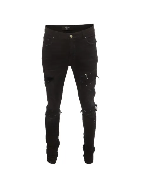 AMIRI MX1 paint-splatter jeans