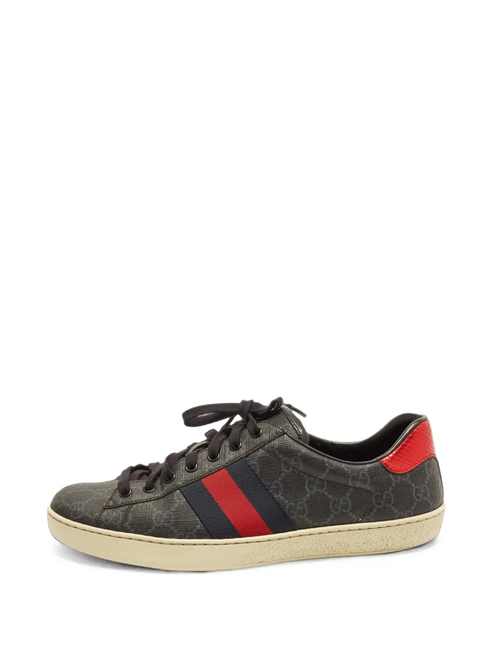Gucci Pre-Owned Ace GG Supreme sneakers - Nero
