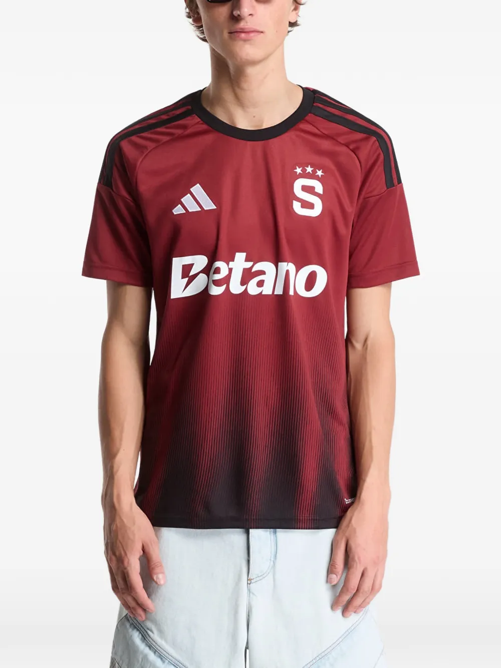 adidas AC Sparta Praag T-shirt Rood