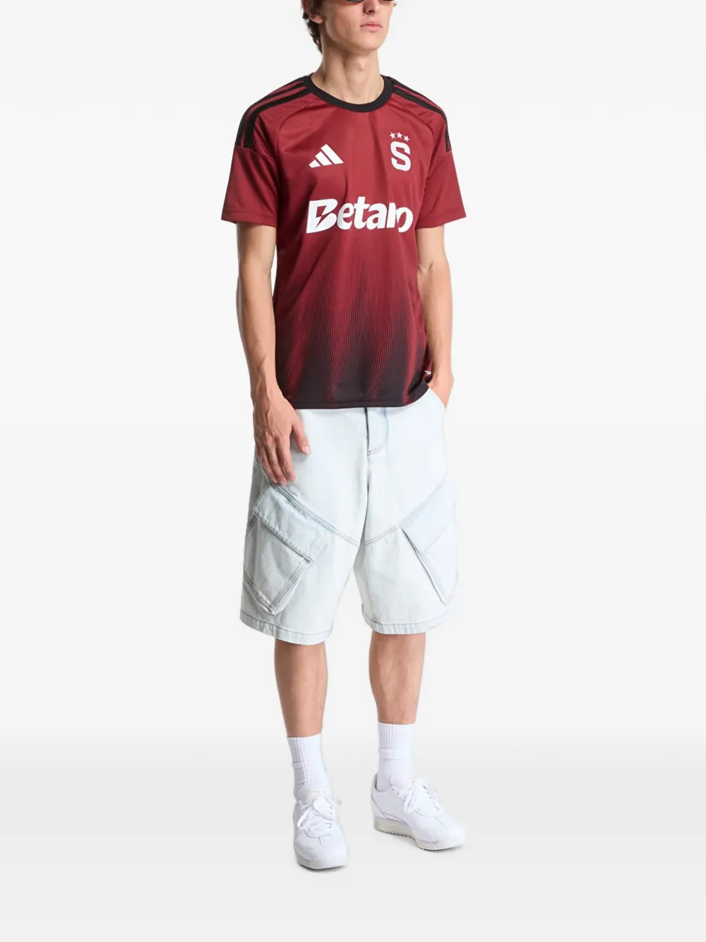 adidas t-shirt AC Sparta Prague - Rouge