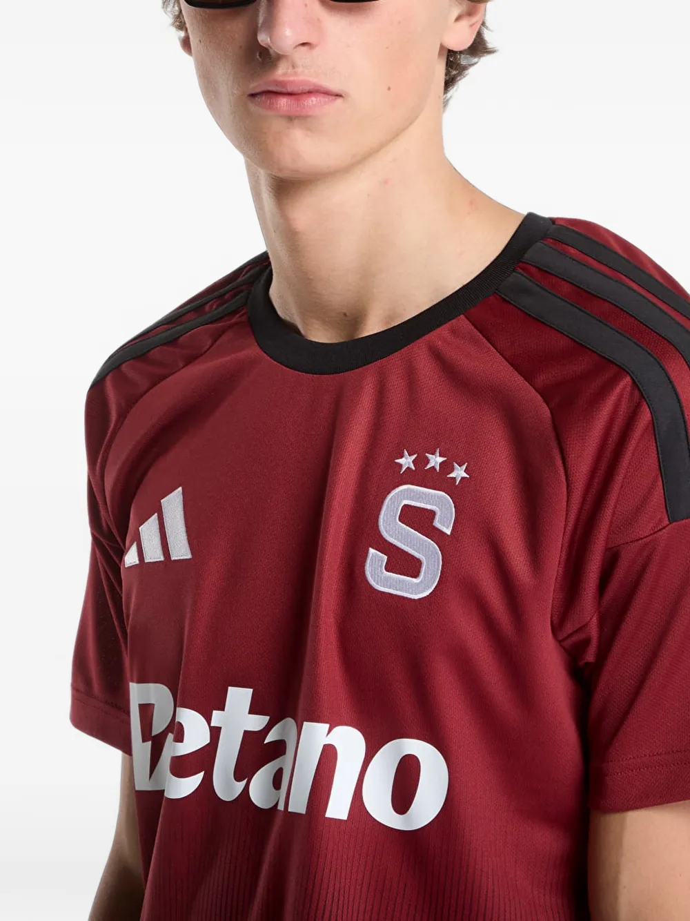 adidas AC Sparta Praag T-shirt Rood