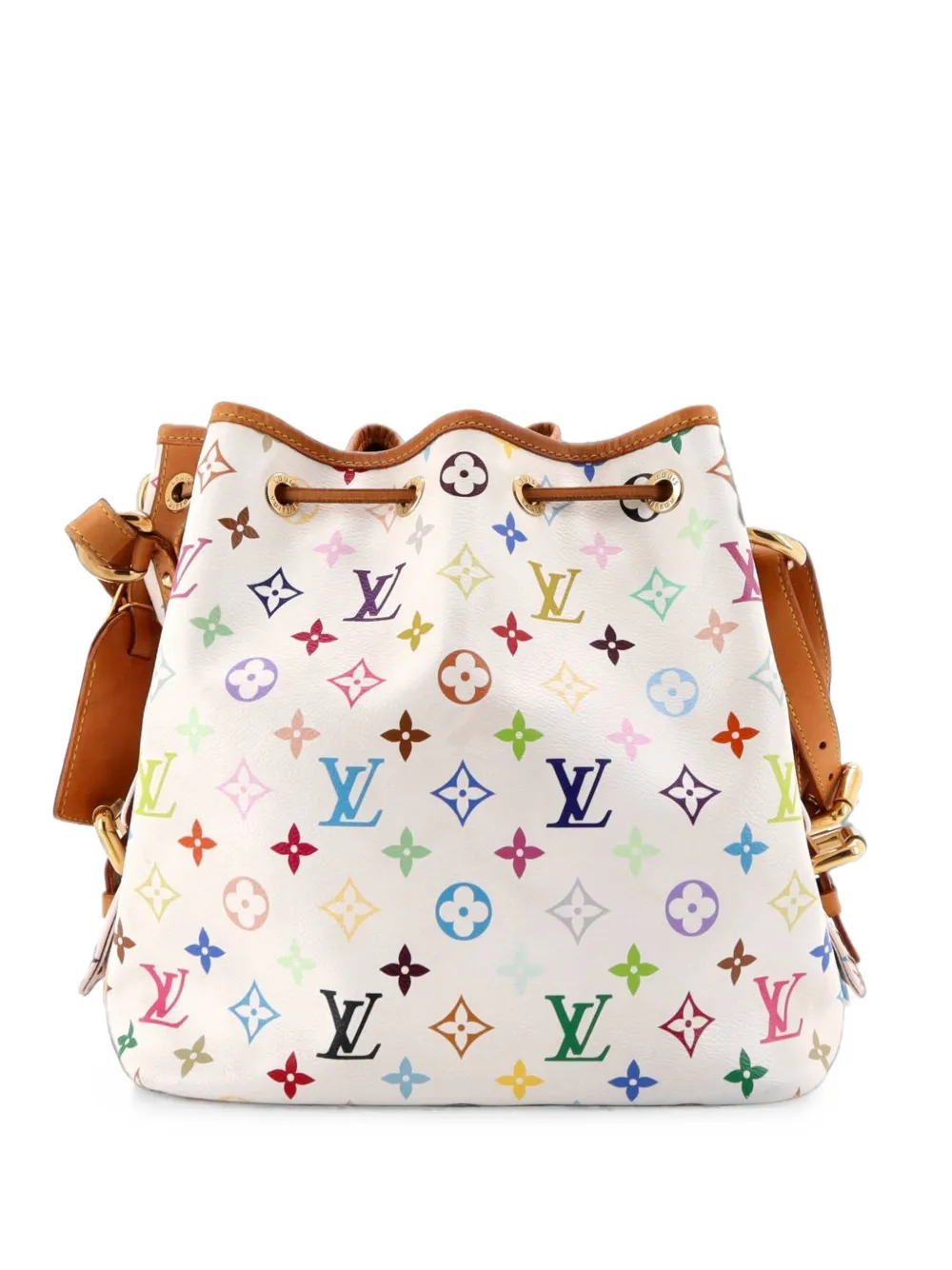Louis Vuitton Pre-Owned Petit Noe Handbag Monogram Multicolor bucket bag - Mehrfarbig