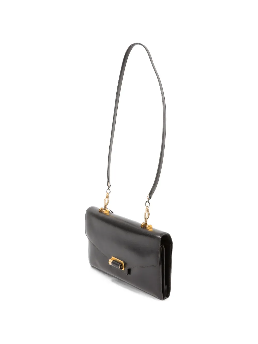 Hermès Pre-Owned 1960s Box shoulder bag - Nero