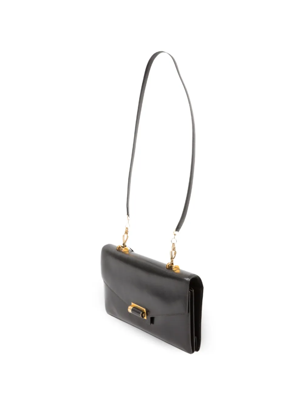Hermès Pre-Owned 1960s Box shoulder bag - Nero