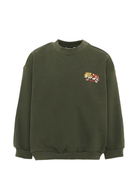 Kenzo Kids sudadera de algodón con estampado gráfico
