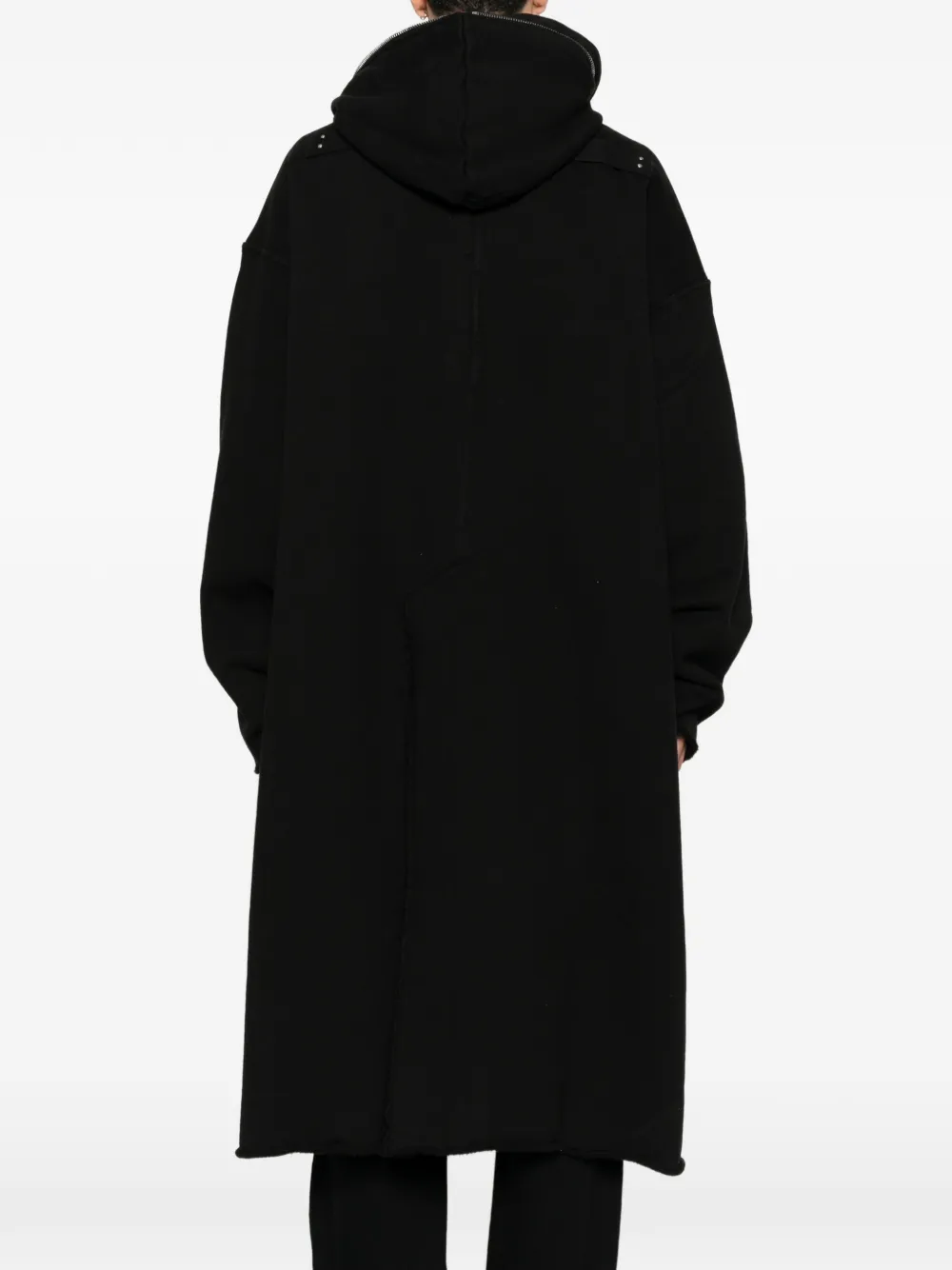 Rick Owens DRKSHDW Jack met capuchon en rits Zwart