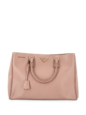 Prada Pre-Owned ダブルジップ ルクス サフィアーノレザー ラージ