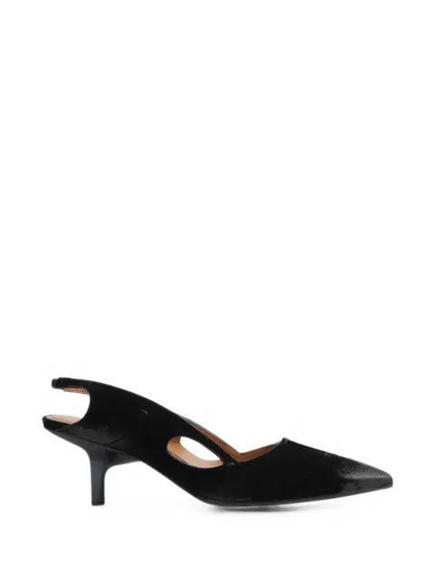 CAPASA MILANO cut-out slingback pumps